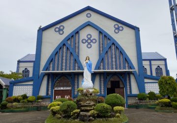 <b class="font-bara"><i class="bi bi-geo-fill h4"></i> IMMACULATE CONCEPCION CHURCH</b> <br/>Rizal Street, Magosilom, Cantilan, Surigao Del Sur